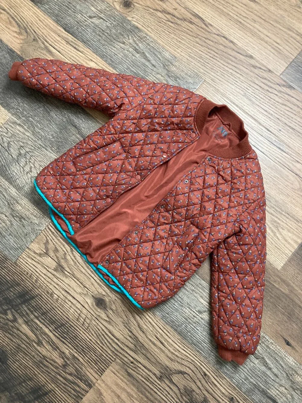 Girls Zara Quilted Jacket Sz 9-10